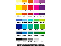 Microsoft color chart