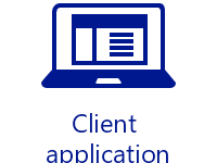 Client application (opaque)