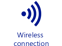 Wireless connection (opaque)