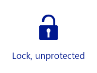 lock unlocked accessible