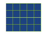 Grid of Large Squares