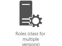 Roles (class for multiple versions)