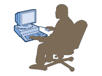 User (seated male)