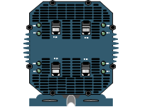 CISCO 3200 Router back