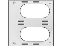 CNS 14 DB25 2 High Backplane