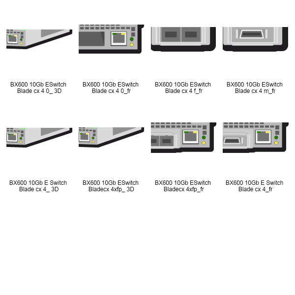 Fujitsu BX600 Switch Blade cx 4 Preview Large