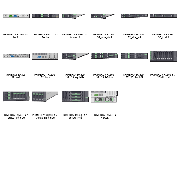 Fujitsu PRIMERGY RX100s 7 RX200s 7 RX300s 7 RX350s 7 Preview Large