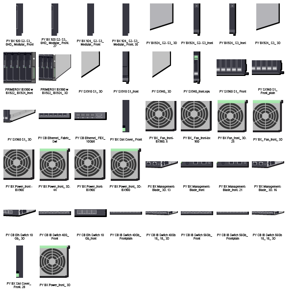 Fujitsu BX400 900 Server Storage Components Preview Large