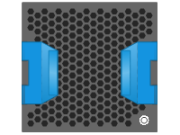 JH185A Flex Fabric 5930 4 slot Back to Front Fan Tray