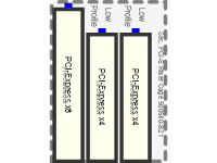 DL385g 5p g 6 sec PCI E riser