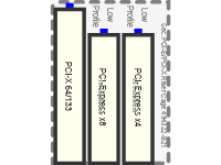 DL385g 5p g 6 sec PCI X riser