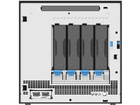 HPE Pro Liant Micro Server Gen 10 front open