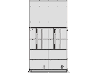 Dense disk tray top