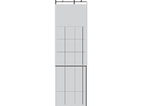 Ultra high density disk tray top without drives