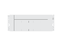  VSP F400 VSP F700 and VSP F900 controller chassis rear without I O modules or power supplies