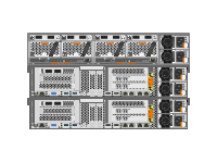 Flash System A9000R Grid Element Rear (i SCSI)