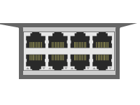 D2 Encl RJ45 EIOM