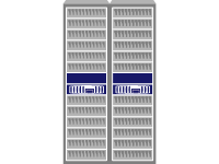 FAS3050 Series racked